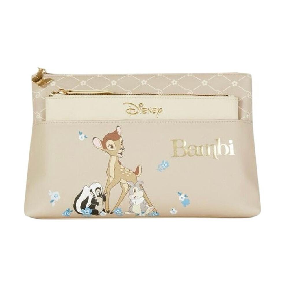 NWT Primark Disney’s Bambi 2-in-1 Wash & Travel Bag Set